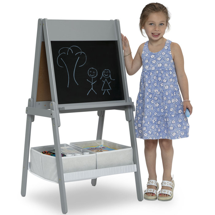 Delta Children Chelsea DoubleSided Board Easel & Reviews Wayfair